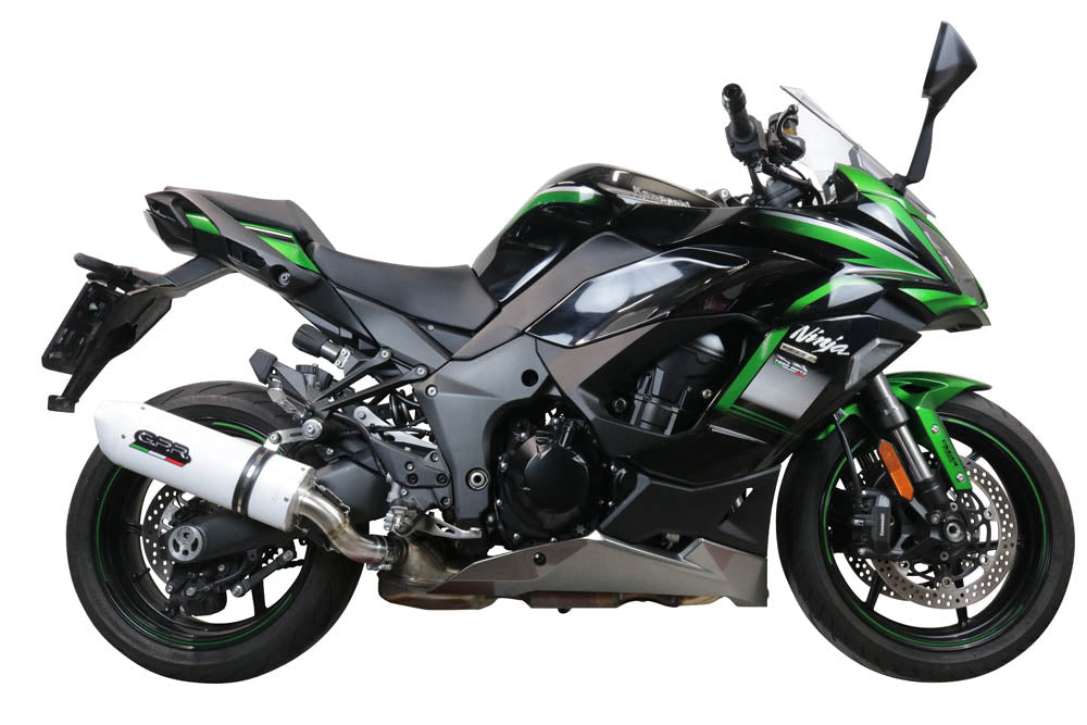 GPR Exhaust System Kawasaki Ninja 1000 Sx 2021-2023, Albus Evo4, Slip-on Exhaust Including Removable DB Killer and Link Pipe