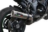 GPR Exhaust System Kawasaki Ninja 1000 Sx 2020-2020, M3 Titanium Natural, Slip-on Exhaust Including Removable DB Killer and Link Pipe