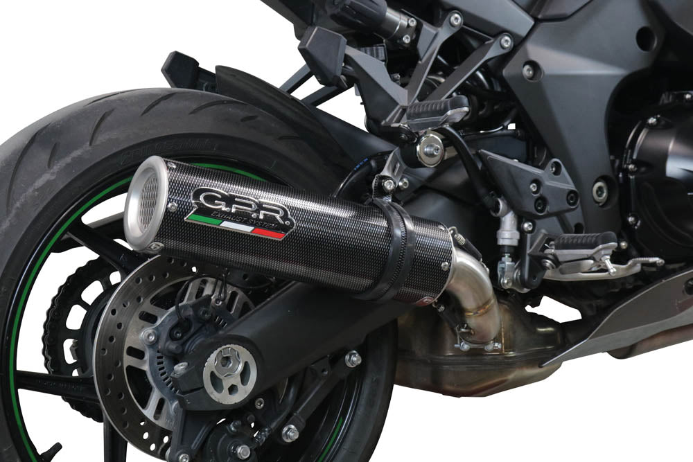 GPR Exhaust System Kawasaki Ninja 1000 Sx 2020-2020, M3 Poppy , Slip-on Exhaust Including Link Pipe