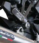 GPR Exhaust System Kawasaki Ninja 1000 Sx 2021-2023, Powercone Evo, Slip-on Exhaust Including Removable DB Killer and Link Pipe