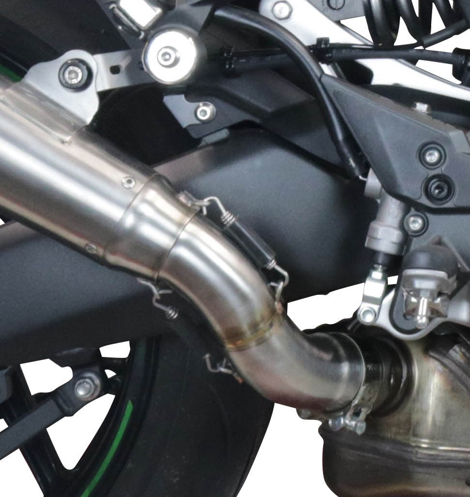 GPR Exhaust System Kawasaki Ninja 1000 Sx 2021-2023, Powercone Evo, Slip-on Exhaust Including Removable DB Killer and Link Pipe