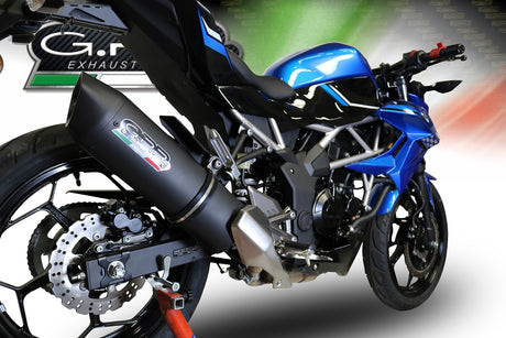 Kawasaki Ninja 125 2019-2020 Exhaust GPR Slip-on Furore Evo4 Nero