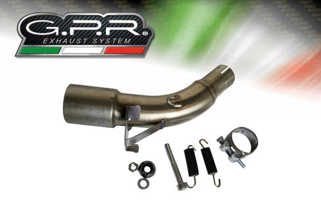 Kawasaki Z125 2021-2023 Exhaust GPR Slip-on Satinox