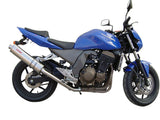 GPR Exhaust System Kawasaki Z750 Z750S 2004-2006, Trioval, Slip-on Exhaust Including Removable DB Killer and Link Pipe