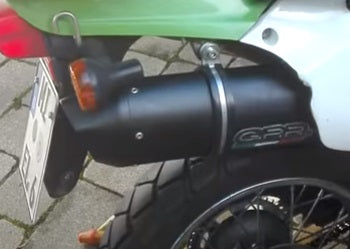 Kawasaki KLX650R 1993-1995 Exhaust GPR Slip-on Furore Nero