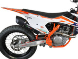 GPR Exhaust System Ktm 450 SXF 2016-2018, Furore Nero, Full System Exhaust, Including Removable DB Killer/spark arrestor