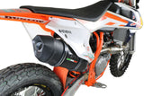 GPR Exhaust System Ktm 450 SXF 2016-2018, Furore Nero, Full System Exhaust, Including Removable DB Killer/spark arrestor