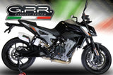 GPR Exhaust System Ktm Duke 790 2021-2023, Albus Evo4, Slip-on Exhaust Including Removable DB Killer and Link Pipe