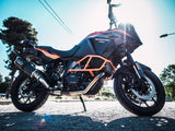 GPR Exhaust System Ktm Lc 8 Adventure 1090 2017-2020, Dual Poppy, Slip-on Exhaust Including Removable DB Killer and Link Pipe