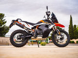 GPR Exhaust System Ktm Adventure 890 2021-2023, M3 Black Titanium, Slip-on Exhaust Including Removable DB Killer and Link Pipe