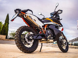 GPR Exhaust System Ktm Adventure 890 2021-2023, Powercone Evo, Slip-on Exhaust Including Removable DB Killer and Link Pipe