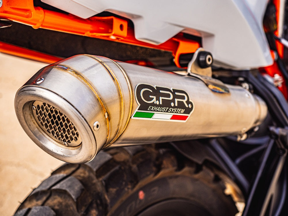 GPR Exhaust System Ktm Duke 890 2021-2023, Powercone Evo, Slip-on Exhaust Including Removable DB Killer and Link Pipe