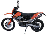 GPR Exhaust System Ktm Enduro 690 - Smc 690 - R 2007-2016, Gpe Ann. titanium, Full System Exhaust, Including Removable DB Killer