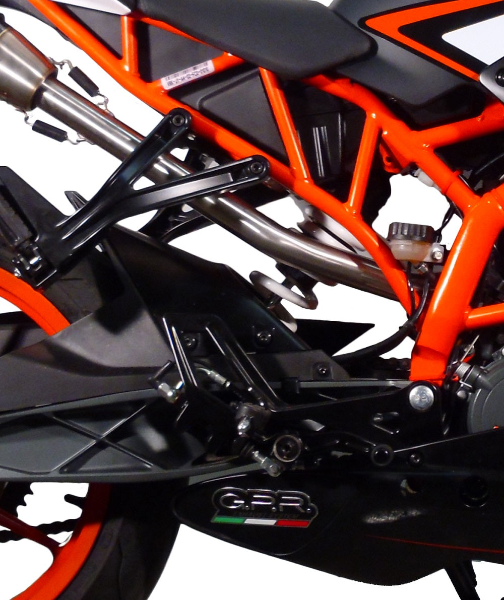 GPR Exhaust System Ktm RC 200 2014-2016, M3 Poppy , Slip-on Exhaust Including Removable DB Killer and Link Pipe