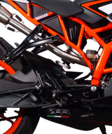 GPR Exhaust System Ktm RC 200 2014-2016, M3 Black Titanium, Slip-on Exhaust Including Removable DB Killer and Link Pipe