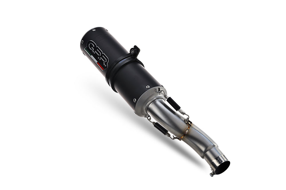 Ducati Monster 821 2015-2016 Exhaust GPR Slip-on M3 Black Titanium