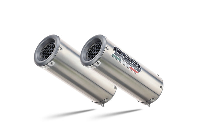 Kawasaki Z1000 Sx 2017-2020 Exhaust GPR Double Slip-on M3 Inox 