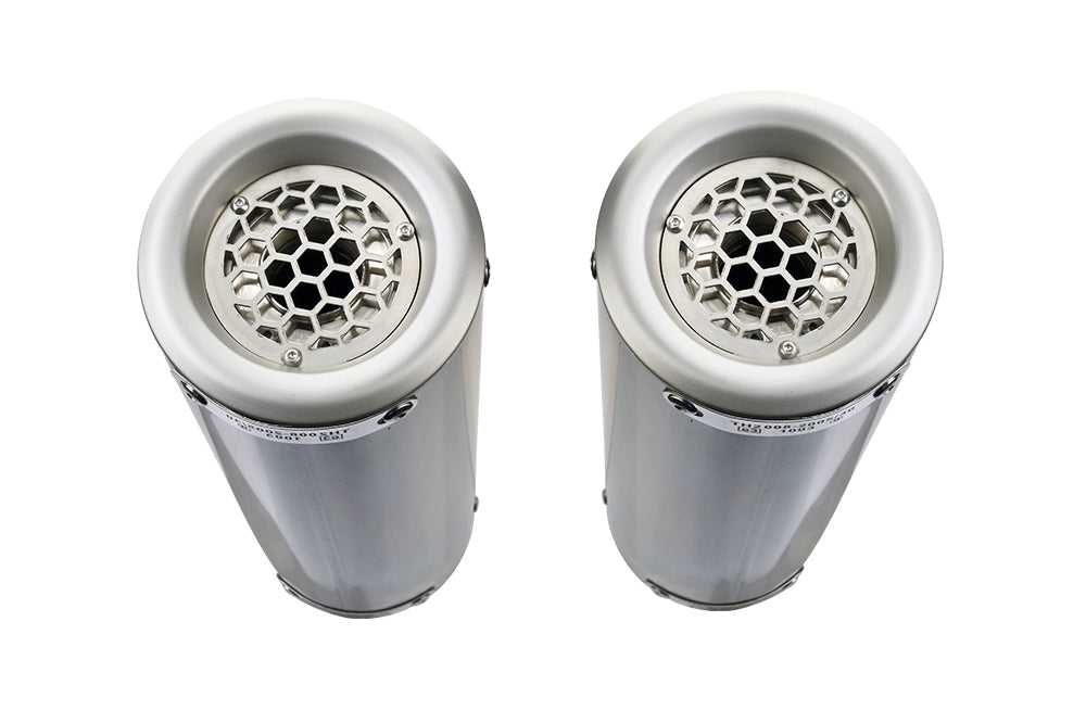 Ducati Monster 696 2008-2014 Exhaust GPR Double Slip-on M3 Inox 