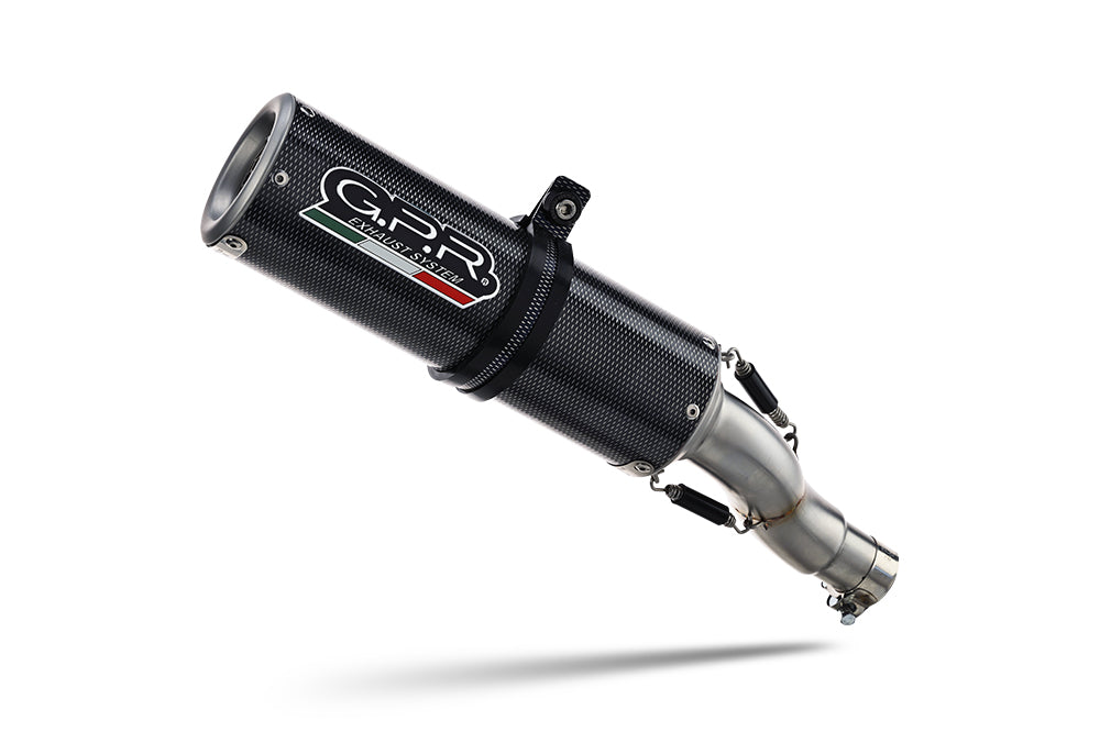 Suzuki GSXS 750 2017-2020 Exhaust GPR Slip-on M3 Poppy