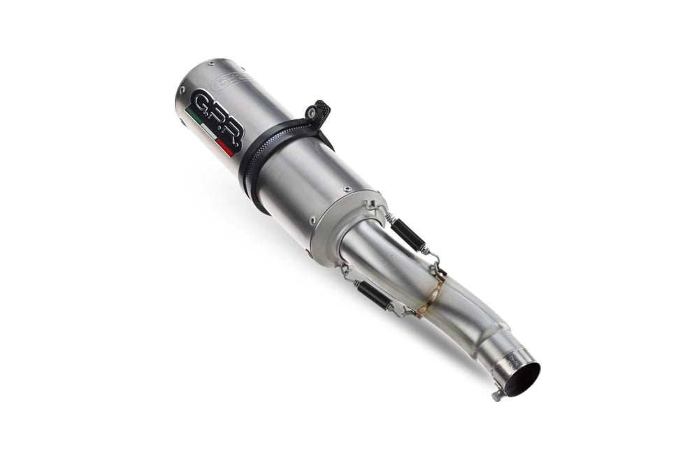 Cf Moto 700 CL-X Adv 2022-2024 Exhaust GPR Mid-Line M3 Titanium Natural