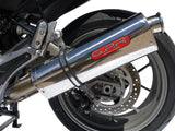 GPR Exhaust for Aprilia Mana 850 Gt 2007-2016, Trioval, Mid-Full System Exhaust Including Removable DB Killer