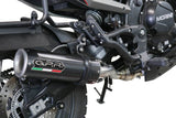 GPR Exhaust System Moto Morini X-CAPE 650 2021-2023, M3 Poppy , Mid-Full System Exhaust Including Removable DB Killer