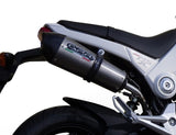 GPR Exhaust System Honda Msx - Grom 125 2018-2020, Gpe Ann. titanium, Slip-on Exhaust Including Removable DB Killer and Link Pipe