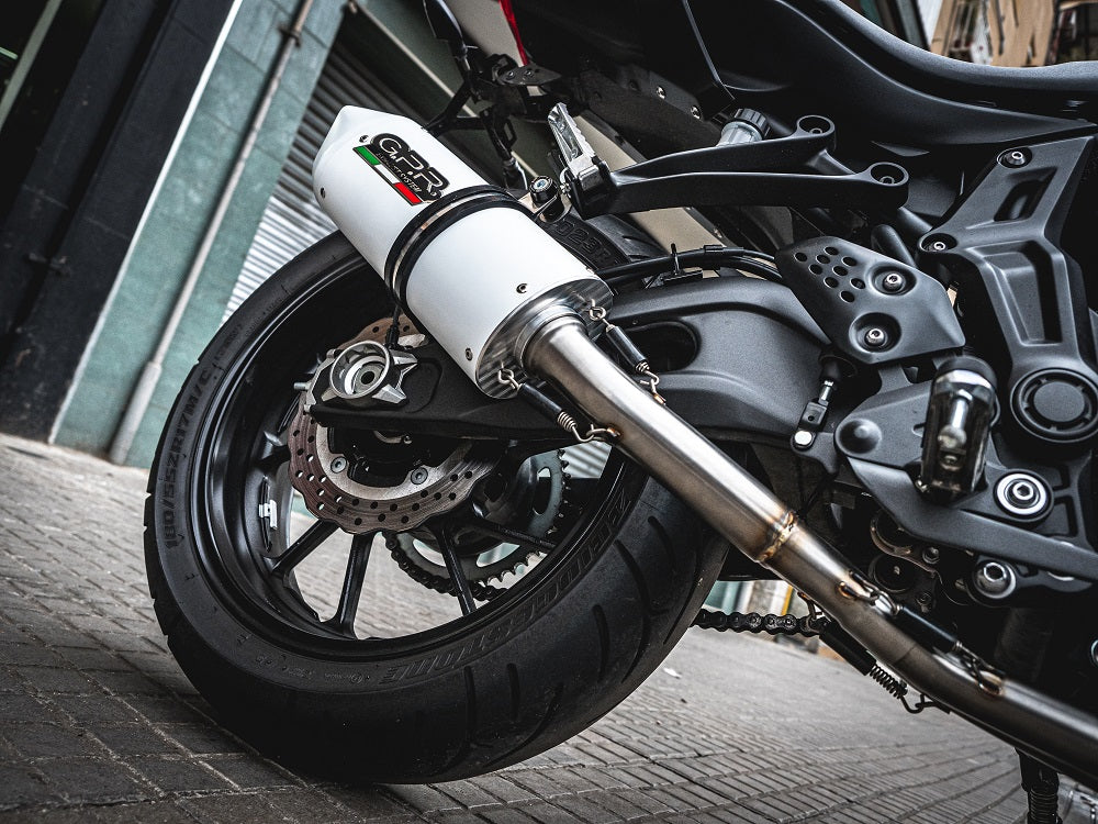 GPR Exhaust System Yamaha Xsr 700 2017-2020, Albus Evo4, Full System Exhaust, Including Removable DB Killer