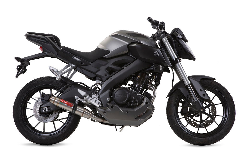 Yamaha Mt 125 2017-2019 Exhaust GPR Full System Deeptone Inox
