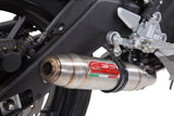 Yamaha Mt 125 2017-2019 Exhaust GPR Full System Deeptone Inox