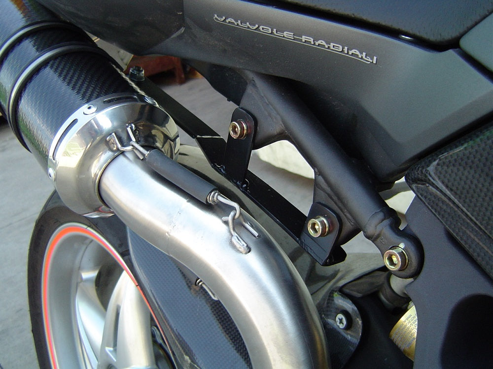 GPR Exhaust System Mv Agusta Brutale 910 S - R 2005-2011, Gpe Ann. titanium, Slip-on Exhaust Including Removable DB Killer and Link Pipe