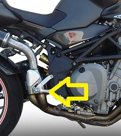 GPR Exhaust System Mv Agusta Brutale 910 S - R 2005-2011, Gpe Ann. titanium, Slip-on Exhaust Including Removable DB Killer and Link Pipe