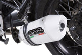 GPR Exhaust for Bmw R Nine-T 1200 - Pure - Racer - Scrambler - Urban G/S 2013-2016, Albus Ceramic, Slip-on Exhaust Including Removable DB Killer and Link Pipe