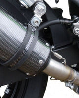 GPR Exhaust System Kawasaki Ninja 300R 2012-2017, Gpe Ann. titanium, Slip-on Exhaust Including Removable DB Killer and Link Pipe