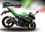 Kawasaki Ninja 400 2023-2024 USA only Exhaust GPR Full System Deeptone Inox