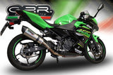 GPR Exhaust System Kawasaki Ninja 400 2023-2024, GP Evo4 Titanium, Slip-on Exhaust Including Removable DB Killer and Link Pipe