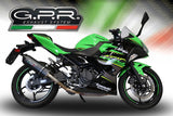 GPR Exhaust System Kawasaki Z400 2023-2024, Furore Evo4 Poppy, Slip-on Exhaust Including Removable DB Killer and Link Pipe