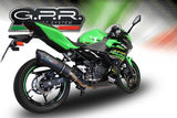 Kawasaki Ninja 400 2023-2024 Exhaust GPR Slip-on Furore Evo4 Nero