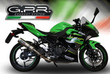 GPR Exhaust System Kawasaki Ninja 400 2018-2022, M3 Inox , Slip-on Exhaust Including Removable DB Killer and Link Pipe