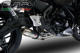 GPR Exhaust System Kawasaki Z650 ER 650 H 2017-2020, Deeptone Inox, Full System Exhaust, Including Removable DB Killer