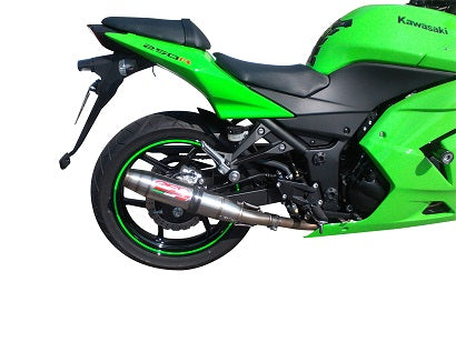 Kawasaki Ninja 250R 2007-2014 Exhaust GPR Slip-on Deeptone Inox