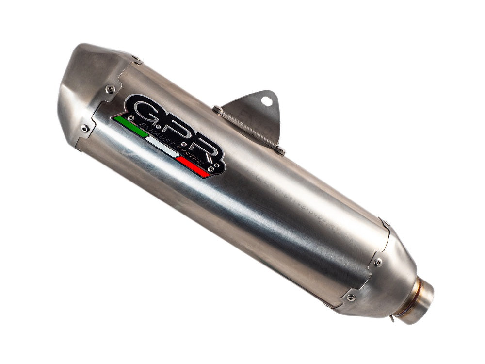 GPR Exhaust System Kawasaki KX250F 2021-2023, Pentacross Inox, Full System Exhaust, Including Removable DB Killer/spark arrestor