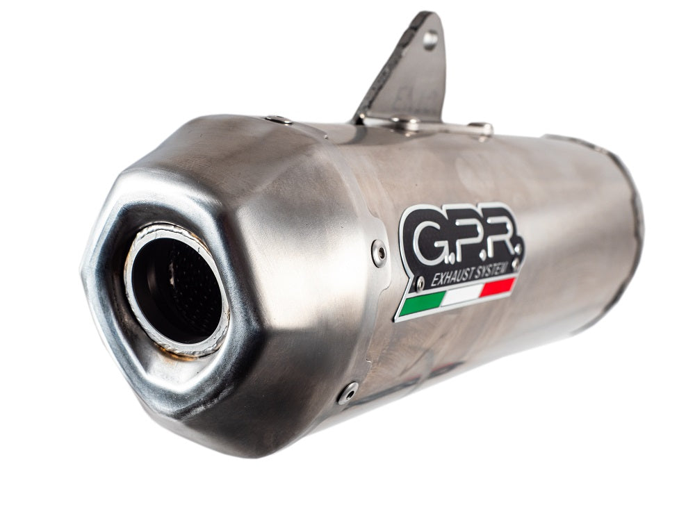 GPR Exhaust System Ktm 350 EXC-F 2020-2023, Pentacross Inox, Full System Exhaust, Including Removable DB Killer/spark arrestor