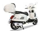 GPR Exhaust System Piaggio Vespa 125 Gts-Gtv-Super 2006-2016, Albus Ceramic, Full System Exhaust, Including Removable DB Killer