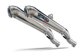 Suzuki GSXR 1000 K9 2009-2011 Exhaust GPR Double Slip-on Powercone Evo