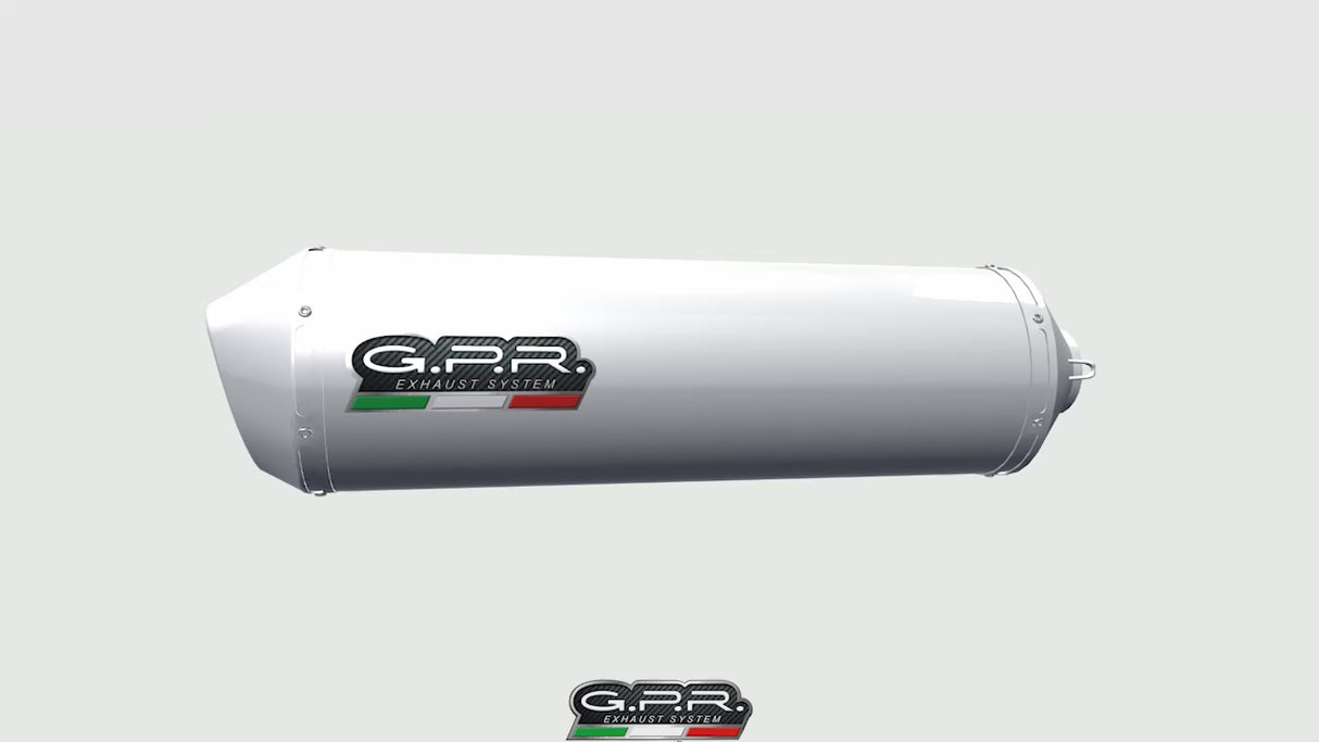 Suzuki DrZ400 S 2000-2022 Exhaust GPR Slip-on Satinox