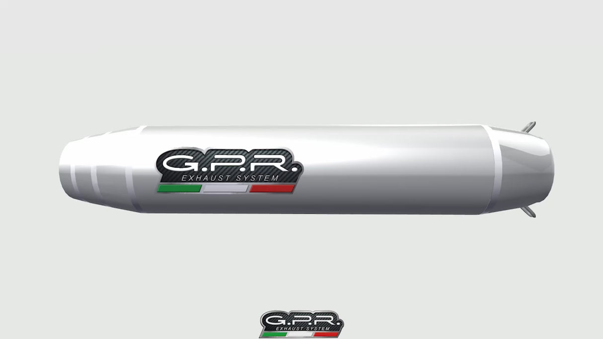 Kawasaki KLX 140L 2008-2021 Exhaust GPR Full System Deeptone Inox