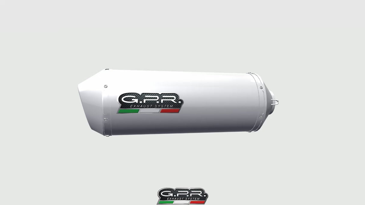 Bmw G310R 2022-2024 Exhaust GPR Full System Satinox 