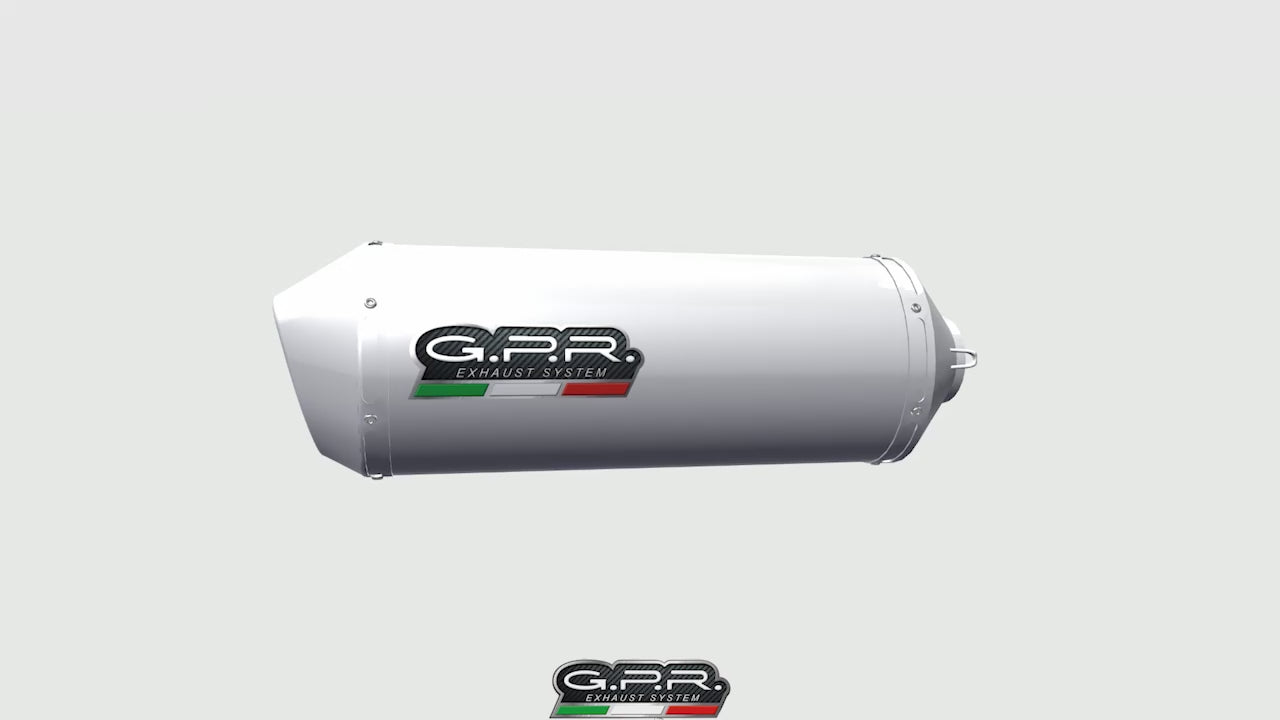 Bmw G310R 2022-2024 Exhaust GPR Full System Satinox 