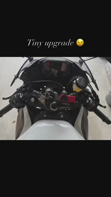 Kawasaki Brake & Clutch Levers, Red Shorty Adjustable | Sixty61